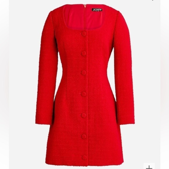 J. Crew Dresses & Skirts - NWT JCrew Sophia mini dress in festival red size 22
